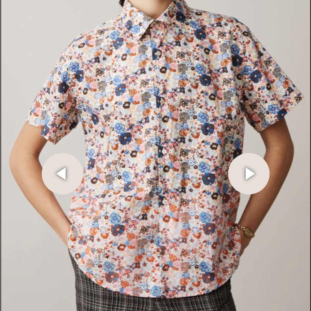Caron Callahan button down shirt, size small